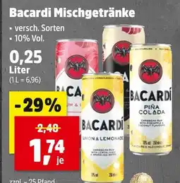 Thomas Philipps Bacardi rum & cola Angebot