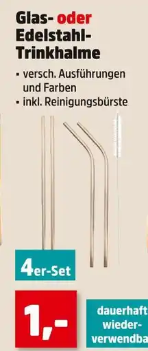 Thomas Philipps Glas-trinkhalme Angebot
