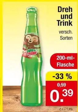 Zimmermann Dreh und trink apfel Angebot