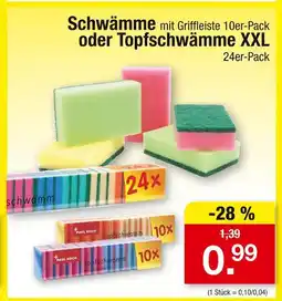Zimmermann Schwämme mit griffleiste Angebot
