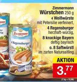 Zimmermann Zimmermann weißwürste Angebot