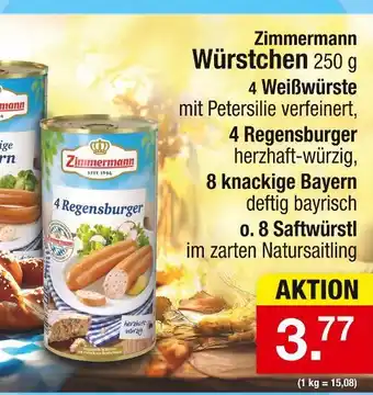 Zimmermann Zimmermann weißwürste Angebot