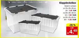 Zimmermann Klappdeckelbox 24 l Angebot