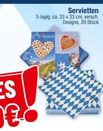 Zimmermann Servietten Angebot