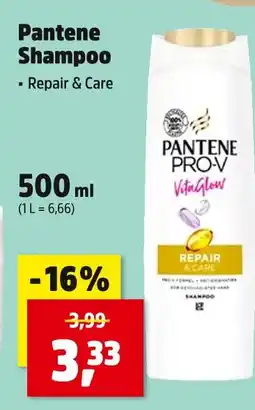 Thomas Philipps Pantene shampoo repair & care Angebot