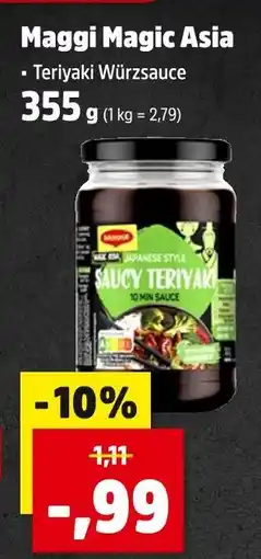 Thomas Philipps Maggi magic asia teriyaki würzsauce Angebot