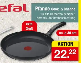 Zimmermann Tefal pfanne cook & change Angebot