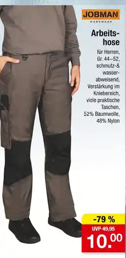 Zimmermann Jobman arbeitshose Angebot