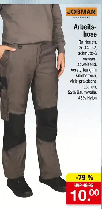 Zimmermann Jobman arbeitshose Angebot