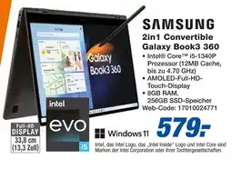 Expert Samsung 2in1 convertible galaxy book3 360 Angebot