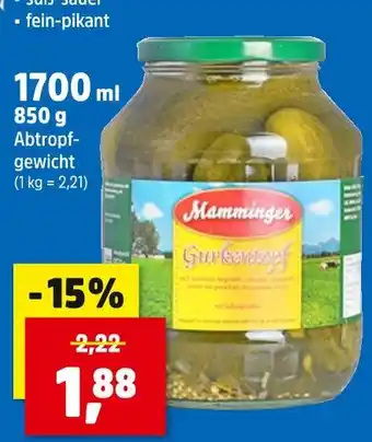 Thomas Philipps Mammminger gurkentopf Angebot