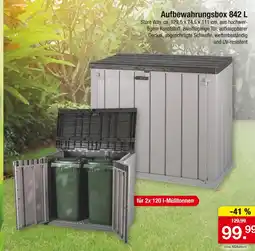 Zimmermann Aufbewahrungsbox 842 l Angebot