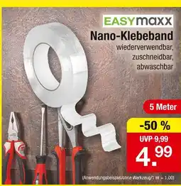 Zimmermann Easymaxx nano-klebeband Angebot