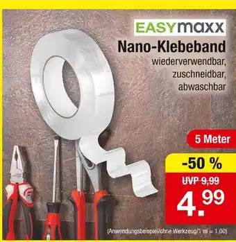 Zimmermann Easymaxx nano-klebeband Angebot