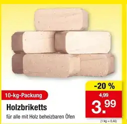 Zimmermann Holzbriketts Angebot