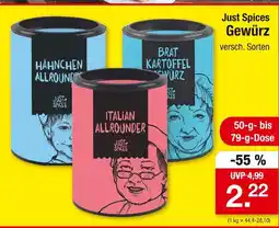 Zimmermann Just spices hähnchen allrounder Angebot