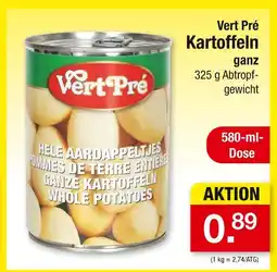 Zimmermann Vert pré kartoffeln ganz Angebot