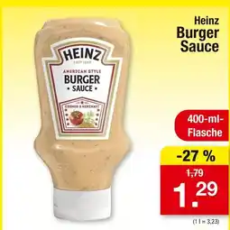 Zimmermann Heinz burger sauce Angebot