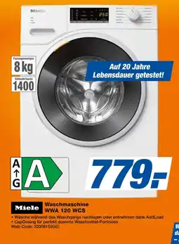 Expert Miele waschmaschine wwa 120 wcs Angebot