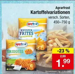 Zimmermann Agrarfrost kartoffelvariationen Angebot