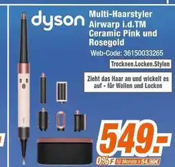 Expert Dyson multi-haarstyler airwrap i.d.tm ceramic pink und rosegold Angebot