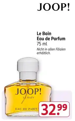 Rossmann Joop! le bain eau de parfum Angebot