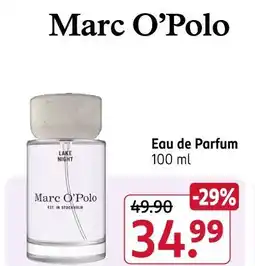 Rossmann Marc o’polo lake night eau de parfum Angebot