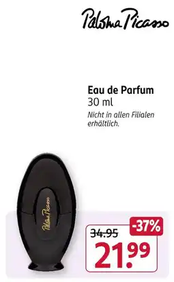 Rossmann Paloma picasso eau de parfum Angebot