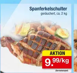 Zimmermann Spanferkelschulter Angebot