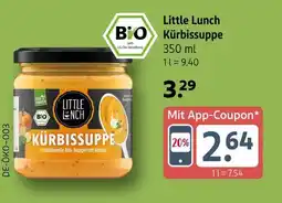 Rossmann Little lunch kürbissuppe Angebot