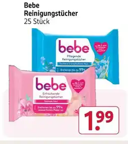 Rossmann Bebe pflegende reinigungstücher Angebot