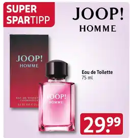 Rossmann Joop! homme eau de toilette Angebot