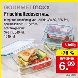 Zimmermann Gourmetmaxx frischhaltedosen glas Angebot