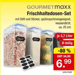 Zimmermann Gourmetmaxx frischhaltedosen-set Angebot