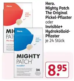 Rossmann Hero. mighty patch the original pickel-pflaster Angebot
