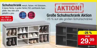 Zimmermann Schuhschrank Angebot