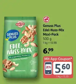 Rossmann Genuss plus edel-nuss-mix maxi-pack Angebot