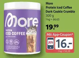 Rossmann More protein iced coffee dark cookie crumble Angebot