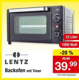 Zimmermann Lentz backofen mit timer Angebot