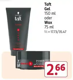 Rossmann Taft gel Angebot