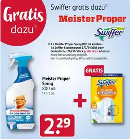 Rossmann Meister proper meister proper spray Angebot