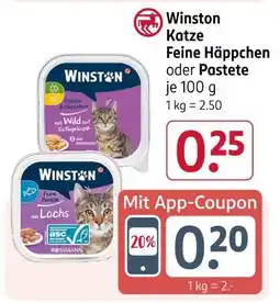 Rossmann Winston katze feine häppchen Angebot