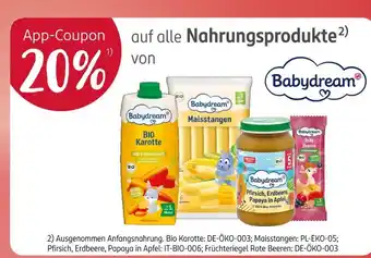 Rossmann Babydream bio karotte Angebot
