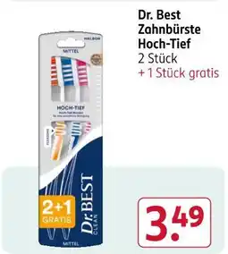 Rossmann Dr. best zahnbürste hoch-tief Angebot