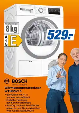 Expert Bosch wärmepumpentrockner wth85v13 Angebot