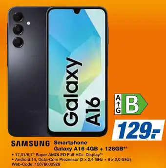 Expert Samsung galaxy a16 4gb + 128gb Angebot
