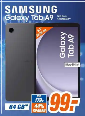 Expert Samsung galaxy tab a9 Angebot
