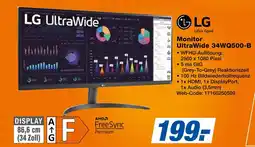 Expert Lg monitor ultrawide 34wq500-b Angebot