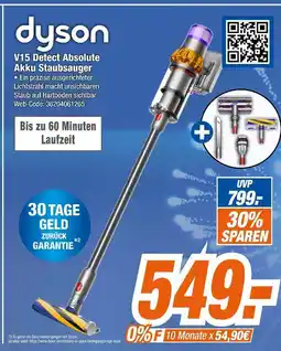 Expert Dyson v15 detect absolute akku staubsauger Angebot