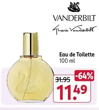 Rossmann Vanderbilt eau de toilette Angebot